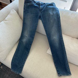 AG Adriano Goldschmeid Stevie Slim Straight Ankle 30R